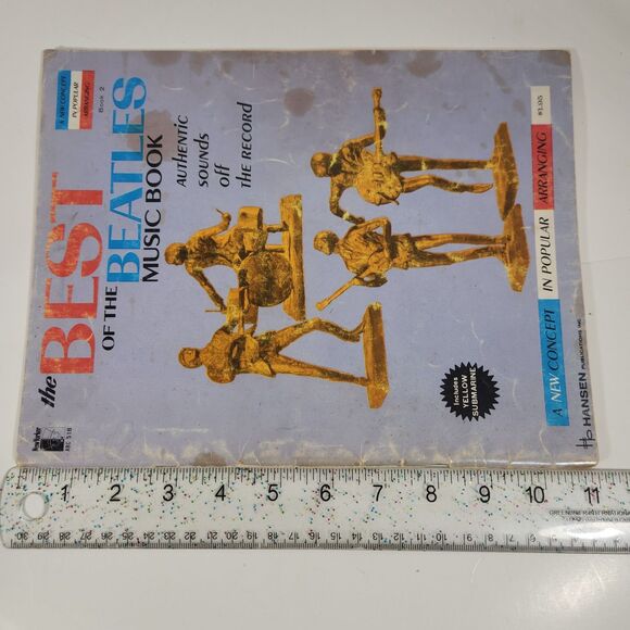 Vintage Beatles Music Book Best Of #2 PB 48 Pages 27 Songs - Picture 6 of 9